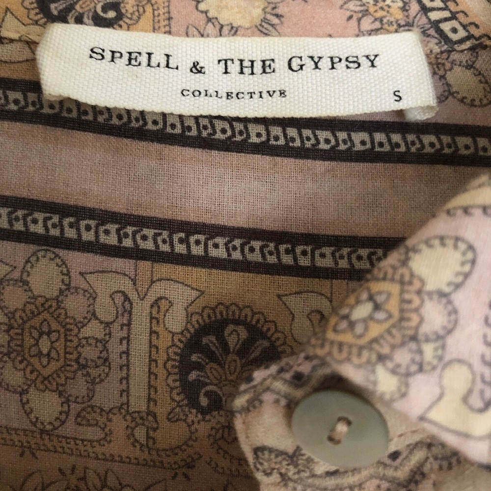 NWOT VHTF SPELL SAMPLE SHIRT DRESS - Picture 5 of 8